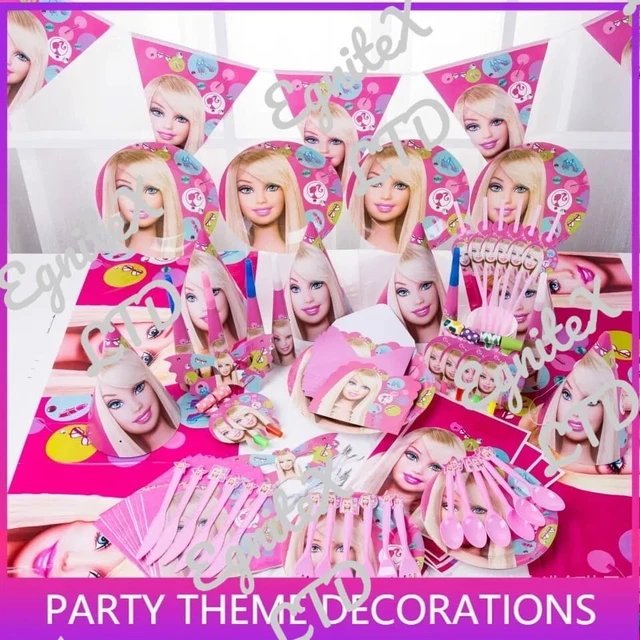 Barbie birthday stuff cheap