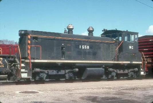 WC 1558 SW-1500 (WISCONSIN CENTRAL - MNNR) --- Original Slide S T3-3