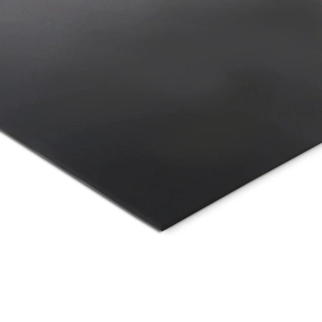 Rubber Sheet, Buna-N Rubber, Width 24 In, Rubber Length 12 In, Rubber Thickness