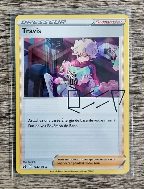 Carte Pokémon Travis 124/159 Zenith Supreme EB12.5 FR