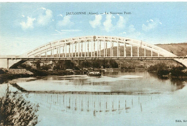 CARTE JAULGONNE LE Nouveau pont avec passage de la péniche EUR 5,00