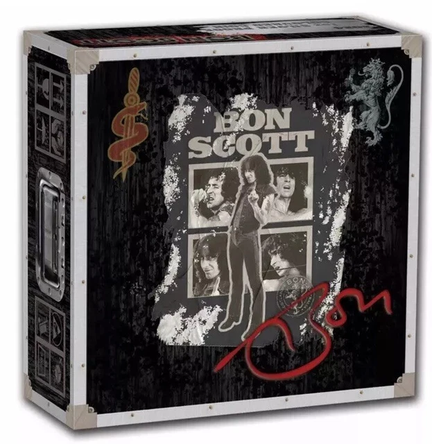 BON SCOTT AC/DC 1oz SILVER COLLECTOR COIN perth mint 1/5000 minted 2024 ...