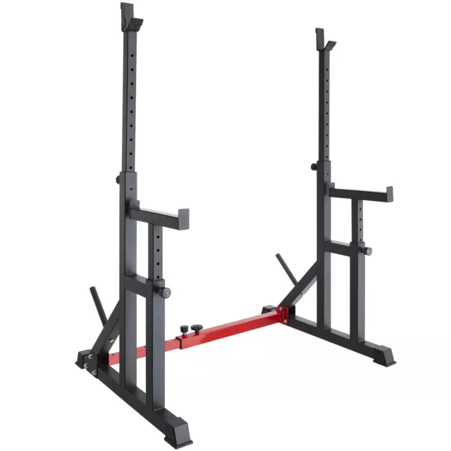 Langhantelablage Squat Rack Langhantelständer verstellbar Kniebeuge Hantelablage