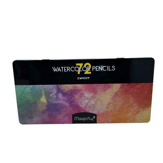 MAGICFLY WATER COLOR Pencil Set, 72 72CountWatercolor, Multicolored