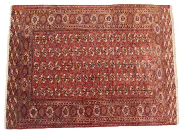 TOP! Antik! Bukhara 380x245 Buchara Tekke Ersari Rug Carpet Tapis Orientteppich