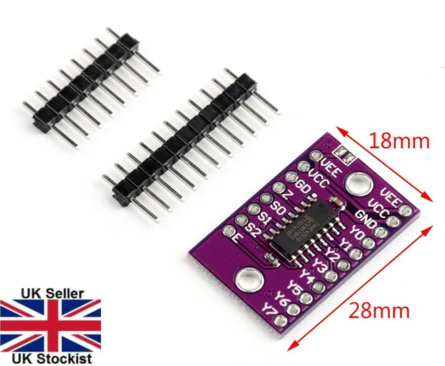 4051 Module CJMCU-4051 74HC4051 BREAKOUT Board 8 Channel Multiplexer Module £2.81 ...