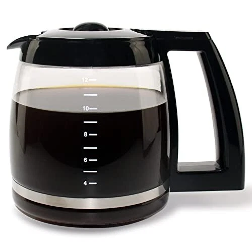 12-Cup Replacement Glass Carafe for Cuisinart Coffee Maker Models CHW-12