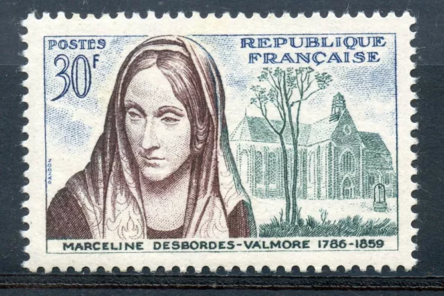 Stamp / Timbre France Neuf N° 1214 ** Desbordes Valmore