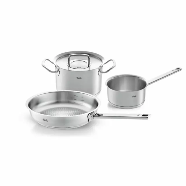 Fissler Original-Profi Collection Set 3 pièces avec casserole à manche et poê...