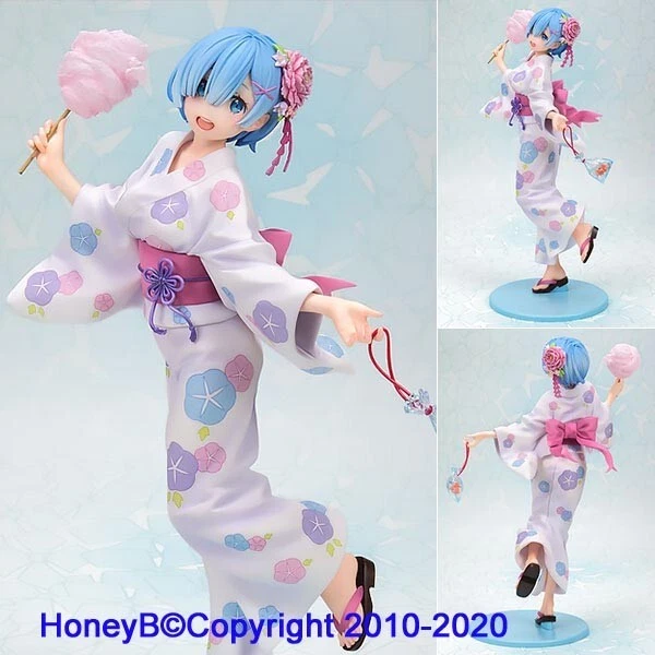 Banpresto - Rem Figure (Re:Zero) - Premio Figura Ufficiale Con Base
