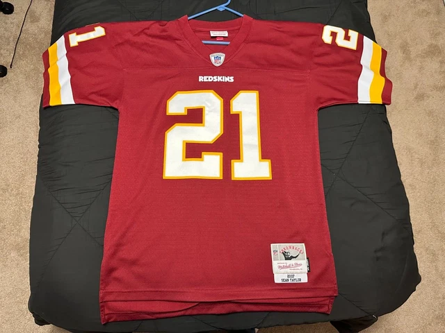 Mens 40 Medium Sean Taylor Mitchell & Ness 07 Legacy Washington Redskins Jersey