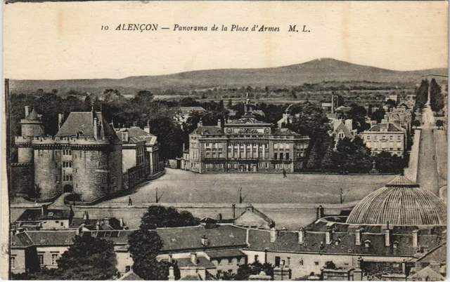 ALENCON CPA - Panorama of the Place d'Armes (138378)