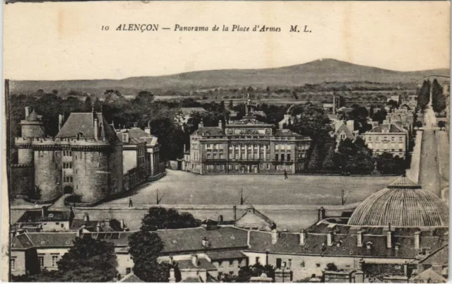 CPA ALENCON - Panorama de la Place d'Armes (138378)