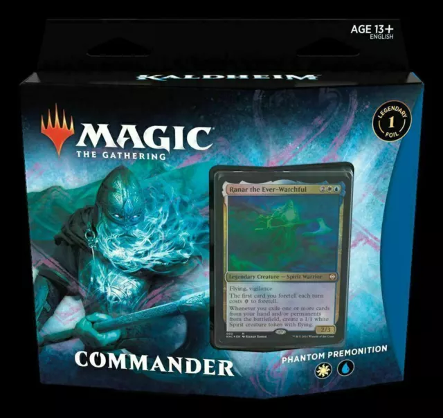 Phantom Premonition Deck ~ Commander: Kaldheim ~ Magic the Gathering SEALED