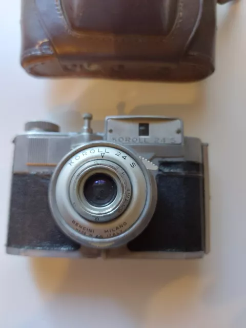 Macchina Fotografica Bencini Koroll 24s 1960 Vintage