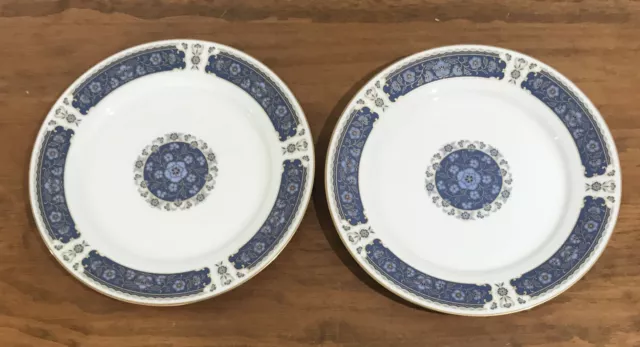 2 Carico *Renaissance* Dinner Plates - 7951 - 26.5cm Diameter Made In Japan