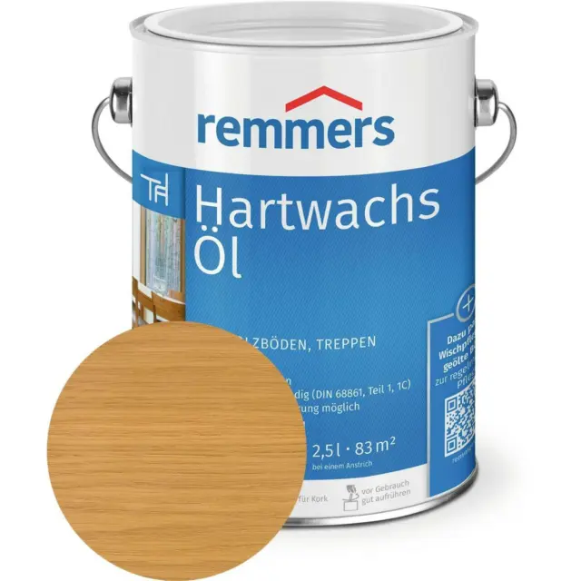 Remmers Hartwachsöl farblos Bodenöl Möbelöl Hartwachsöl Holzöl 750ml 69501