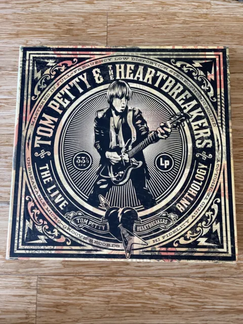 9-CD/DVD/BD/LP Tom Petty & The Heartbreakers Live Anthology Super Deluxe Vinyl