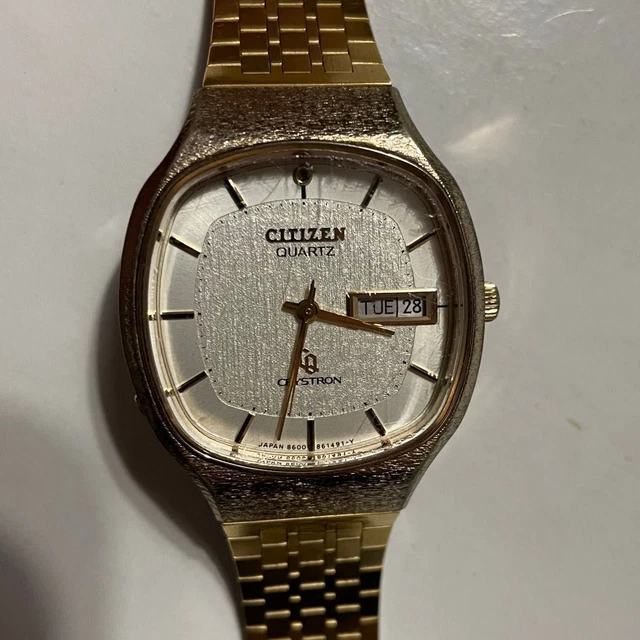 Super rare,vintage,CITIZEN,CRYSTRON,4045