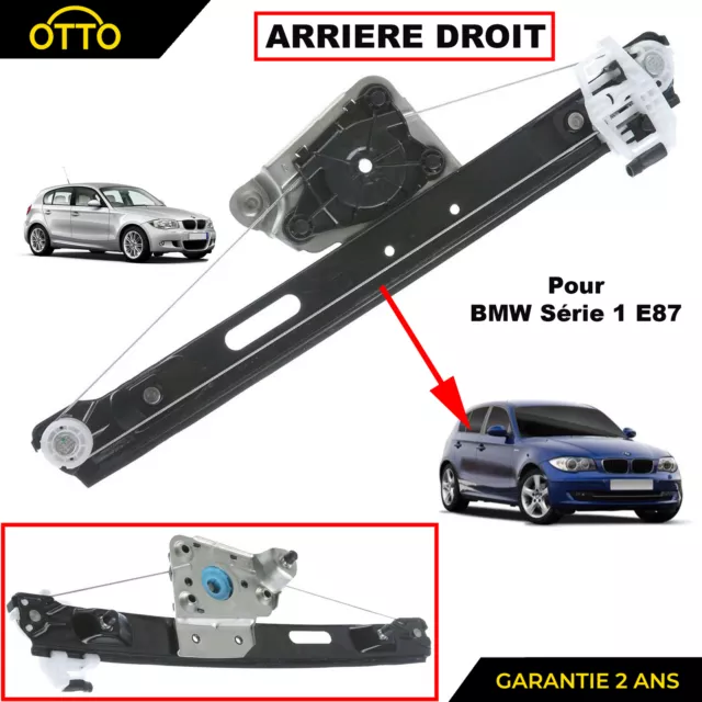 BMW Serie 1 E87 Mecanisme de leve vitre Arriere Droit Passager = 51357138468