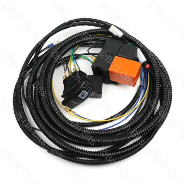 defender heated screen/windscreen wiring loom K-switch