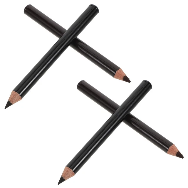 Kit De 5 Crayons à Sourcils Waterproof JEFFRIZ - Effet Naturel - Teintes Brun, Châtain, Noir