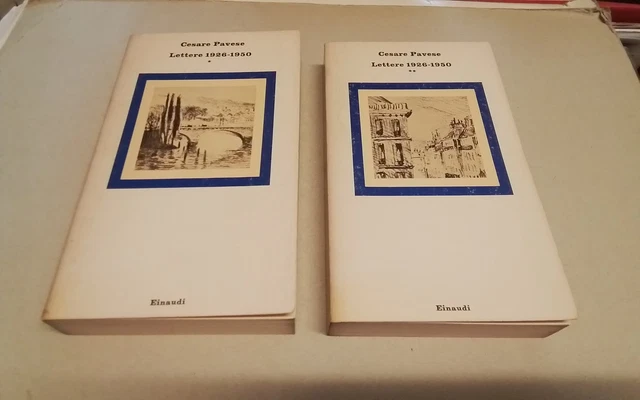 Cesare Pavese.Lettere 1926-1950, Einaudi, 2 voll, 1973, 29ag26 Cesare Pavese.Lettere 1926-1950, Einaudi, 2 voll, 1973, 29ag26