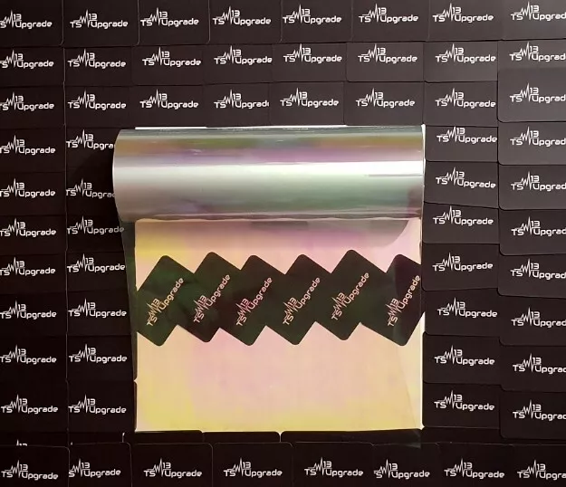 Scheinwerfer Folie Transparent Hologramm 100x30 Tönungsfolie Oil Slick (23,3€/m² 3