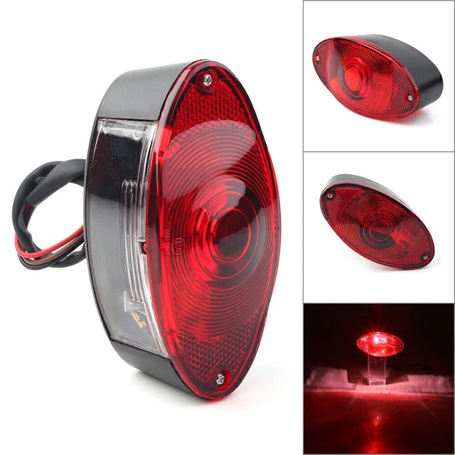 Universal LED Rear Red Tail Light Running Rear Lamp Fit Suzuki Ducati Harley BMW