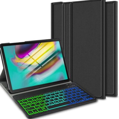TASTIERA Retroilluminata Smart Custodia per Huawei MediaPad M5 10.8 CMR-AL09/CMR-W09 