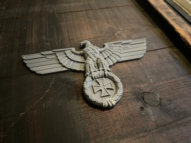 Reichsadler 20 x 11,5 cm mit Eisernem Kreuz Römischer Adler | Wehrmacht