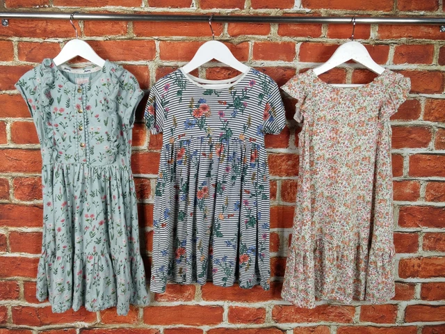 Girls Bundle Age 5-6 Years Next Mantaray Short Sleeve Dress Summer Floral 116Cm