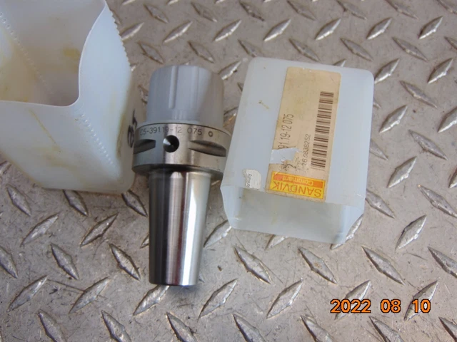 New Sandvik Coromant C5-391.19-12 075 Coromant Capto to Shrink Fit Chuck Adapter