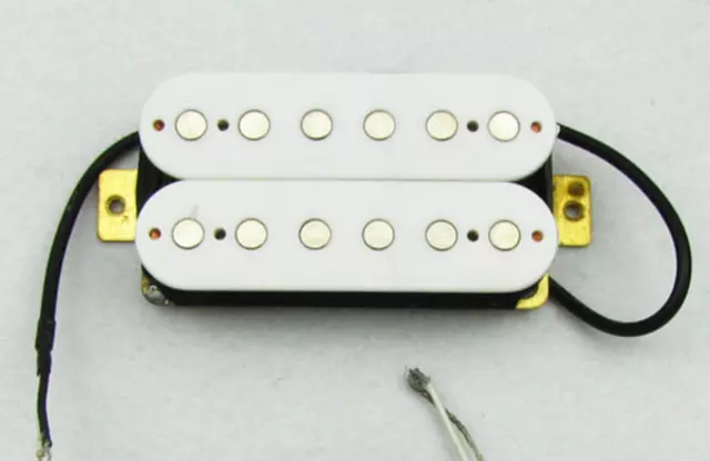 Nuevo Humbucker Cuello Alnico V -11 , 5k - Blanco - Guitarra