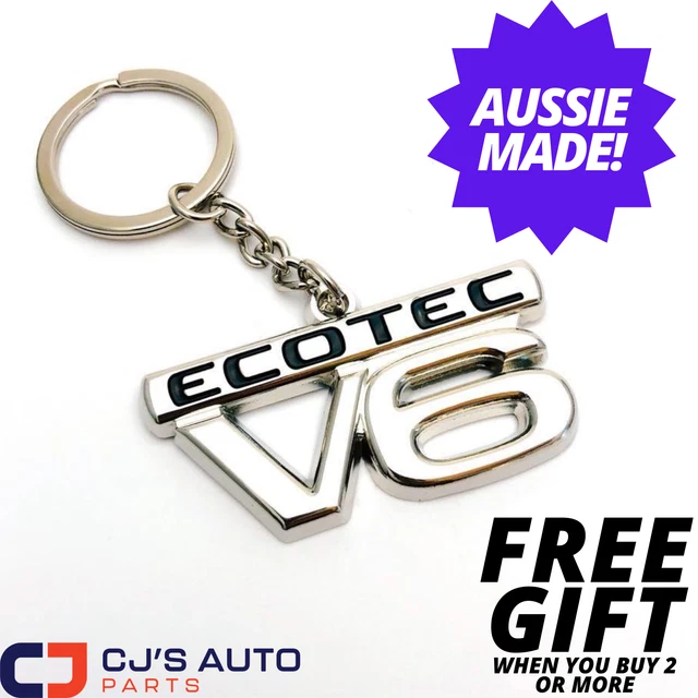 HOLDEN V6 ECOTEC Commodore Keyring VS VT VX VY Calais Berlina Sedan Ute