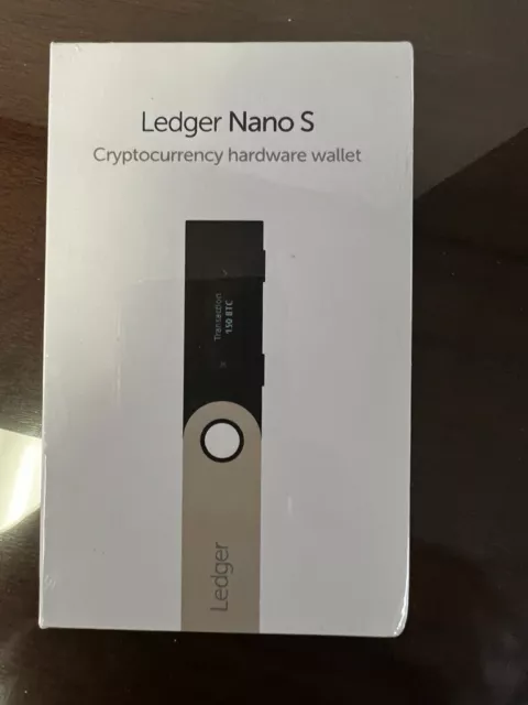 Ledger Nano S Cryptocurrency Hardware Wallet - Read Description