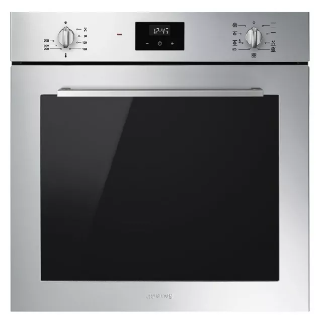 SMEG SF6400TVX Four Encastré Électrique Multifonctions 70 Litres Gril Classe A