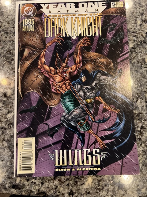 Legends of the Dark Knight "Wings" Annual #5 1995 DC Comics Batman