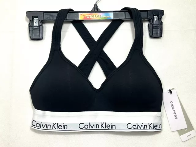 CALVIN KLEIN MODERN Cotton Bralette Bra QF1654E Comfortable Wirefree  Bralettes £20.00 - PicClick UK