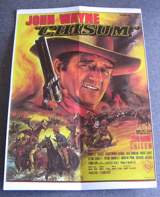 affiches de cinéma - JOHN WAYNE - Rio Bravo - Rio Grande - El Dorado - John Ford 8