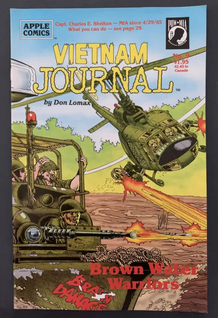Vietnam Journal #9 Don Lomax (Apple Comics, 1989)
