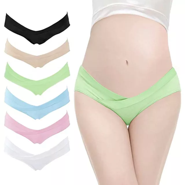 Maternity Panties Pregnant Women Underwear Low Waist Cotton Briefs Lingerie