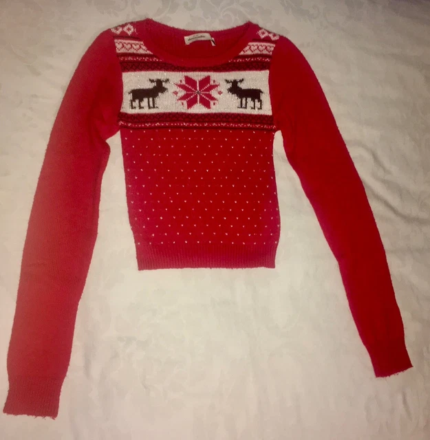 Abercrombie christmas jumper outlet