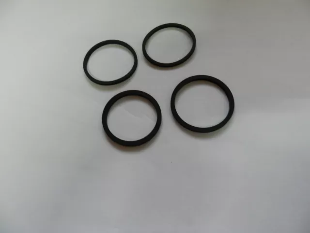 4 Pièces Courroies de Transmission Pour Bande CD Etc. 45 MM X 3,0 MM