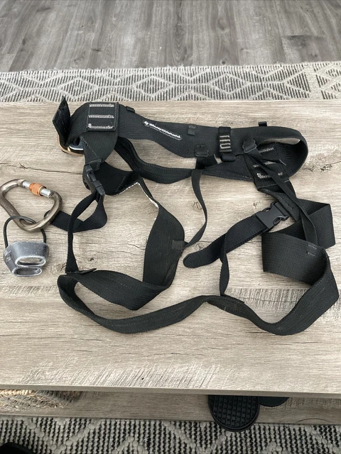 Black Diamond Alpine Bod Sit Harness Size XSmall Climbing Equipment 650025 w/Bag