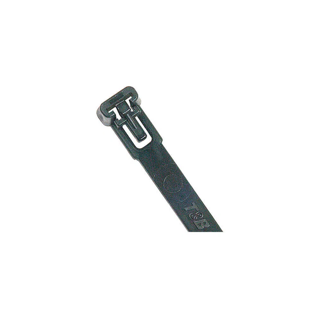 POWER FIRST 36J204 Cable Tie,Releasable,11.9 in,Black,PK500