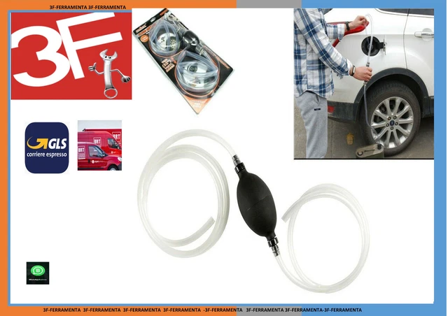 Pompa Per Travaso Liquidi Manuale - Autoadescante, Per Benzina, Acqua, Olio - Foto 7