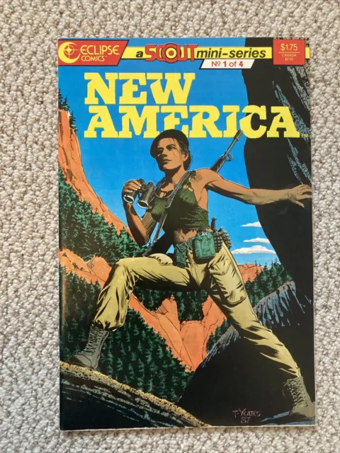 New America #1 Nov. 1987 Eclipse Comics
