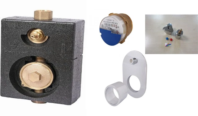 Schlösser Sichtteil Montageblock Fertigmontageset Mit Griff DN20