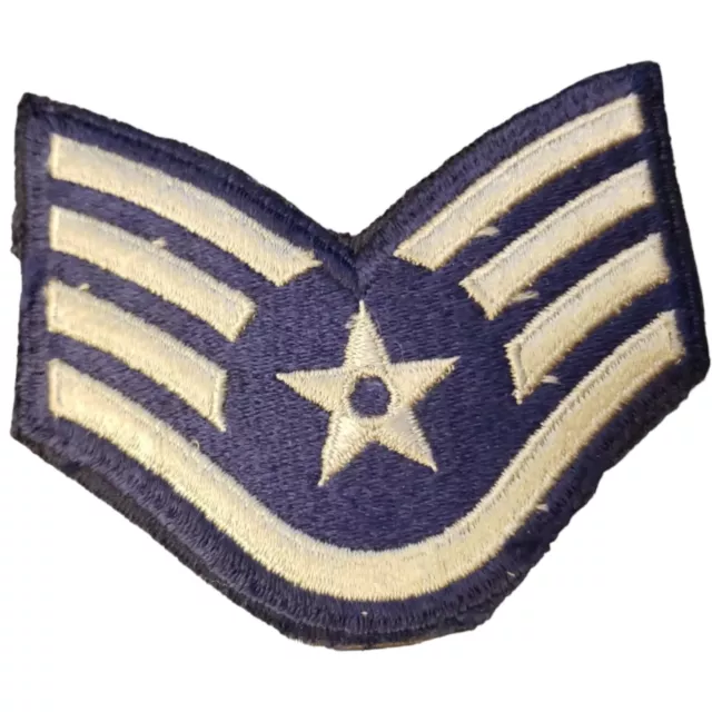 US AIR FORCE Staff Sergeant Insignia Rank Patch E6 SSgt USAF 13.39